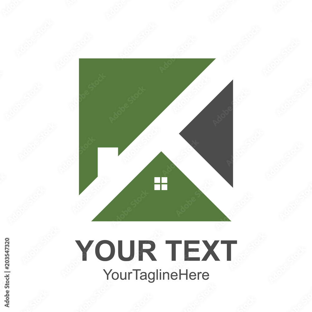 Real estate logo designs for business visual identity. House logo template clean, modern and elegant style design Real estate logo designs for business visual identity. House logo template clean, modern and elegant style design
