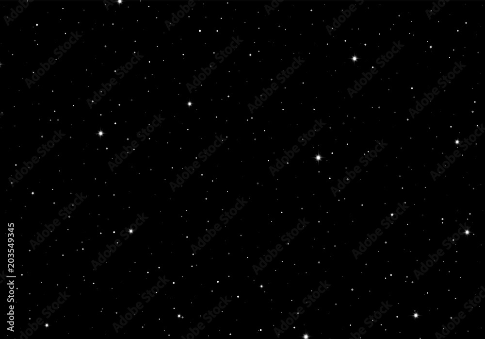 Abstract background with stars for template or design element