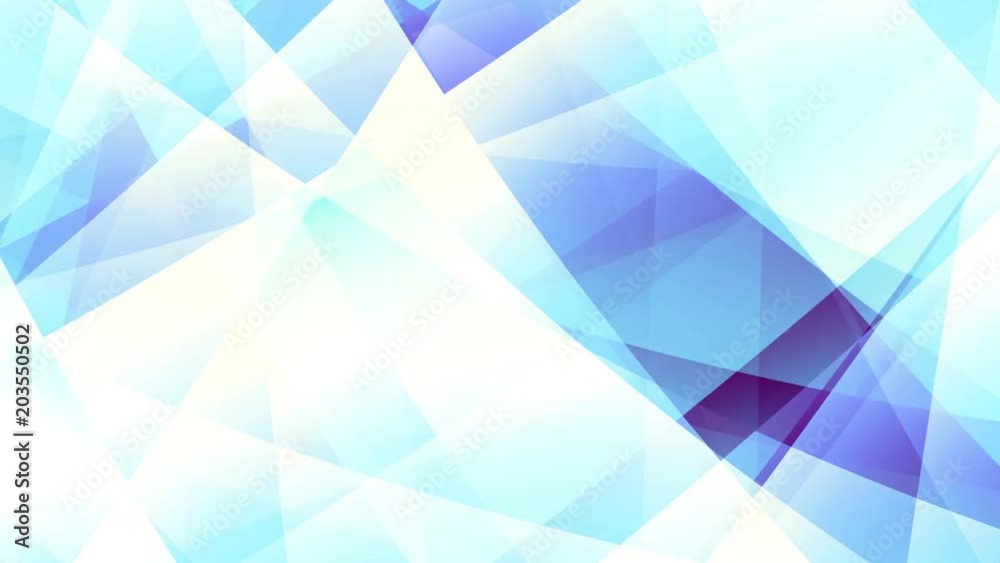 Transform random low poly shapes. Transparency triangles. Looping footage.