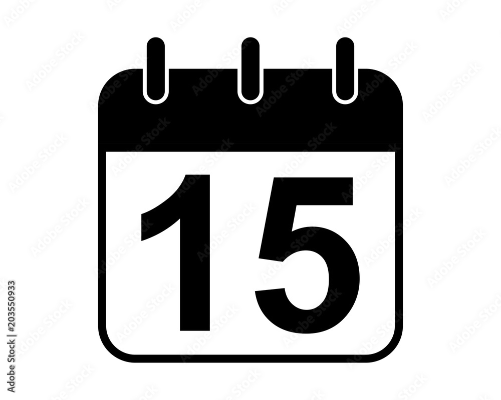 Calendar icon vector pictogram Calendar icon vector pictogram