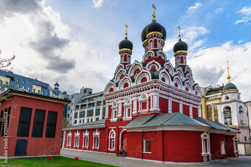 Church of the Martyr George the Victorious in Yendovo. Moscow. Russia