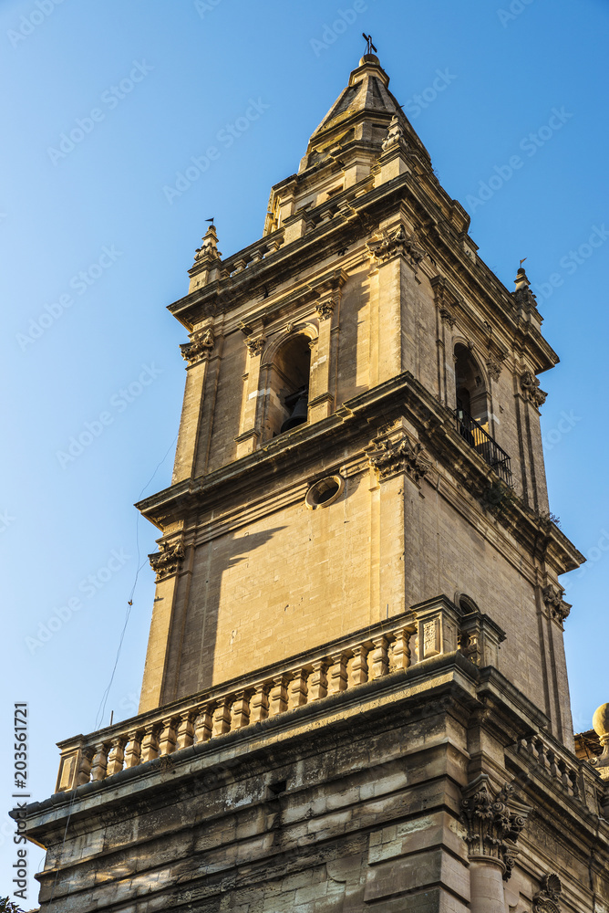 Cathedral of San Giovanni Battista in Ragusa, Sicily, Italy