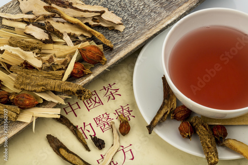tea for traditional chinese medicine photo