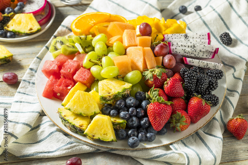 Raw Organic Fruit Platter