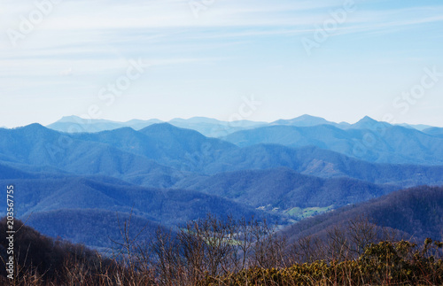 Photography Blue ridge mountains
