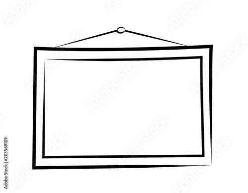 picture frame outline 