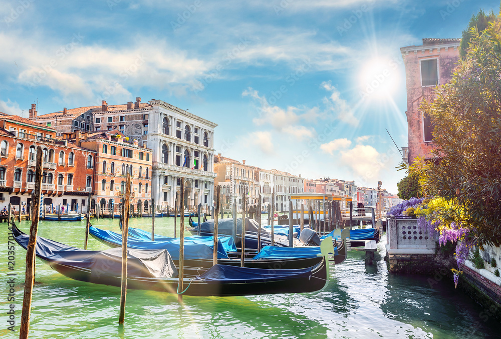 Grand canal  de Venise