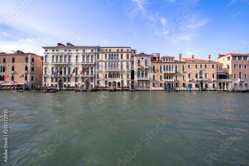 Palaces on Grand Canal, Venice, Italy © robertdering