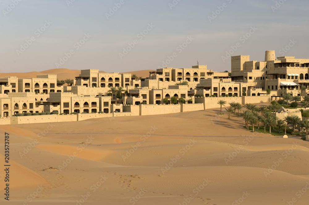 Fototapeta premium Fortress in the desert