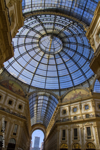 Milano  Galleria  Vittorio Emanuele II  Lombardia  Italia  Europa  Italy  Europe