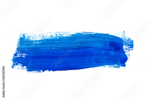 blau wasserfarben muster Pinselstrich photo