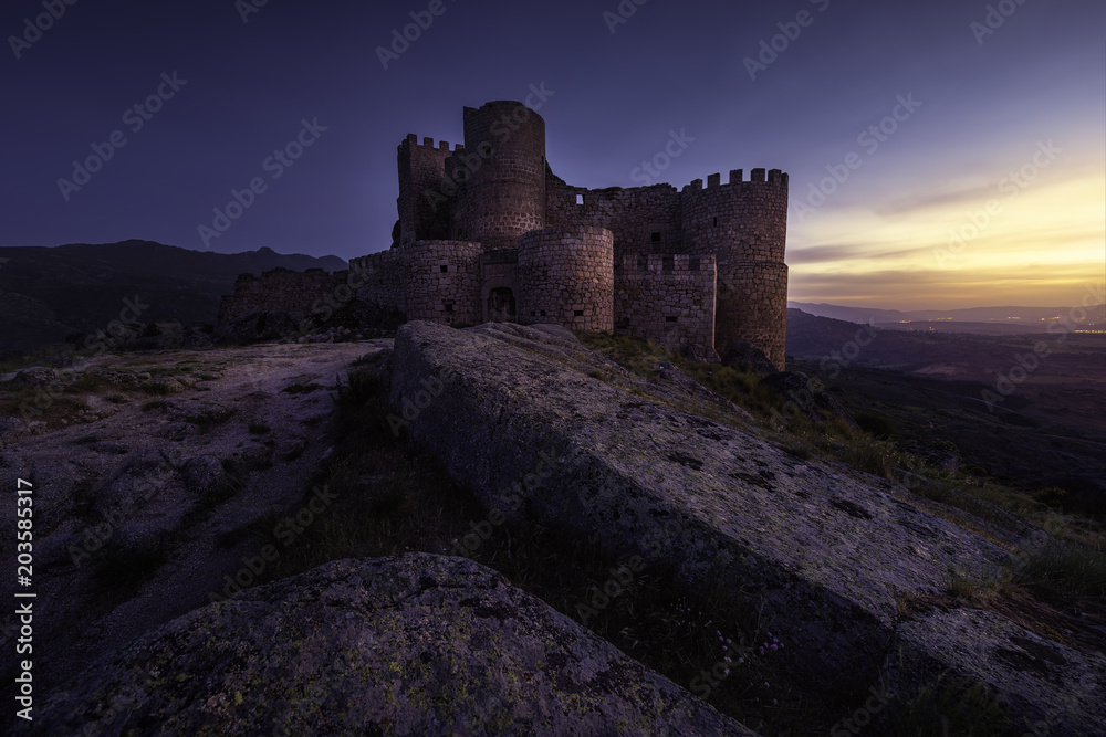 Noche en el castillo
