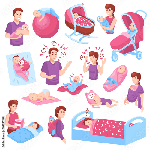 Sleeping Babies Set 