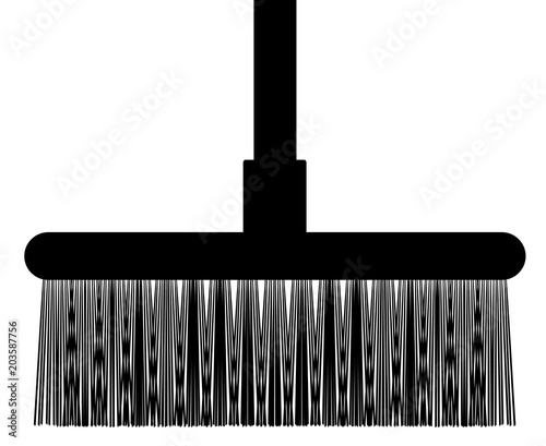 Sweeping broom vector eps 10