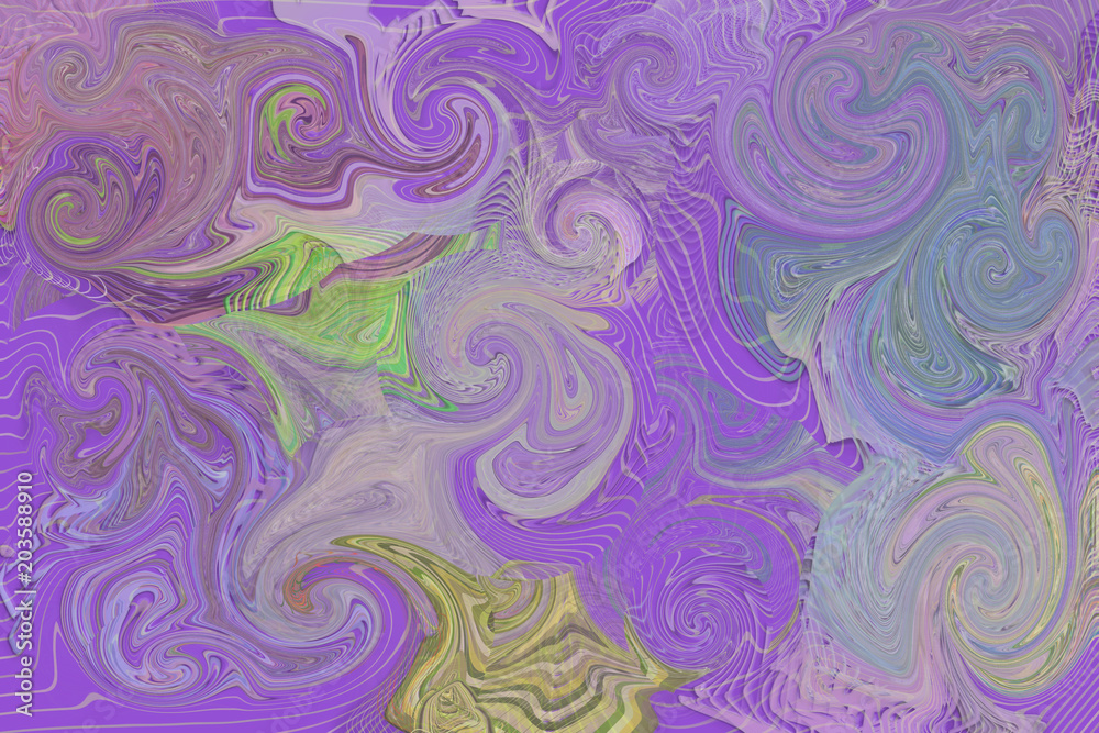 Abstract pixel twirls effects for background or texture Backdrop, creative, smooth & decoration.