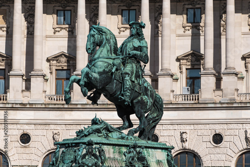 Wien Reiterstatue Prinz Eugen photo