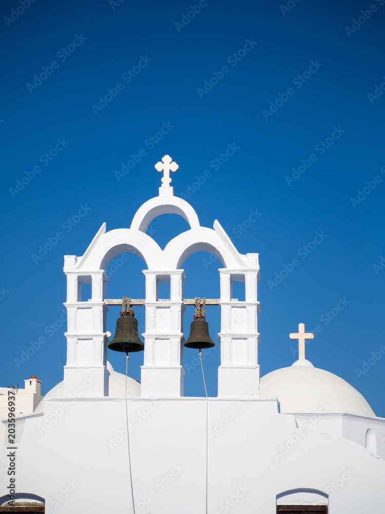 One of the hundred white churches in Amorgos