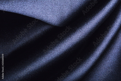 Forms of dark fabric texture