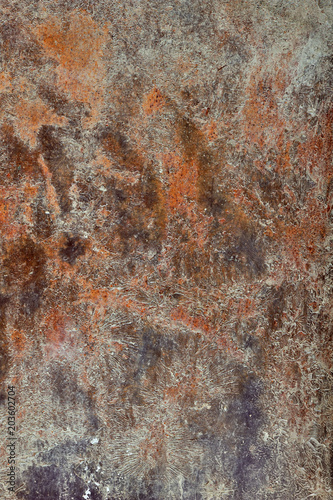Metal texture with scratches and rust