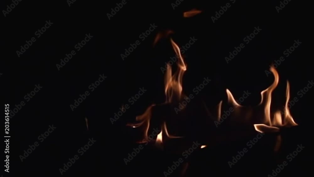 Fire Pit - Slow-Motion Clip 3 (Medium - Close Up) Fire Pit - Slow-Motion Clip 3 (Medium - Close Up)