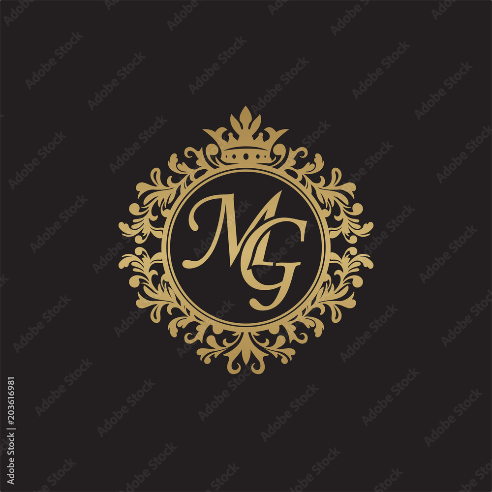 3,505 Mg Monogram Images, Stock Photos, 3D objects, & Vectors