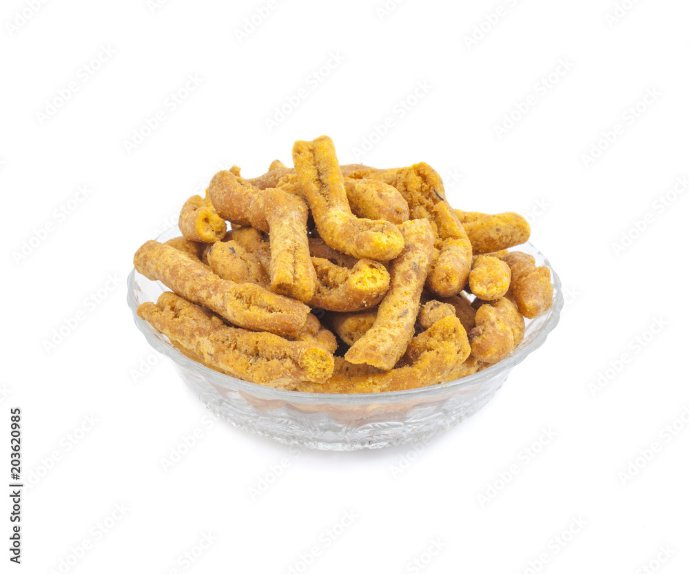 Ganthiya Also know as Gathiya, Ghatiya are deep fried Indian snacks made from chickpea flour. They are a popular teatime snack in Gujarat. They are soft and not crunchy like most other Indian snacks