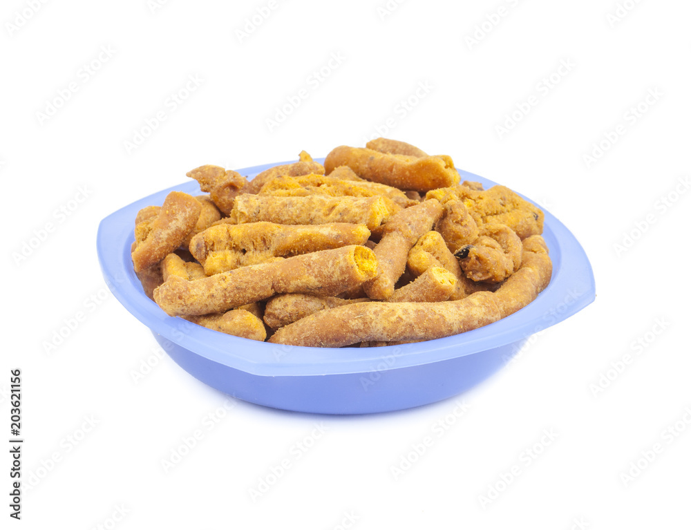 Ganthiya Also know as Gathiya, Ghatiya are deep fried Indian snacks made from chickpea flour. They are a popular teatime snack in Gujarat. They are soft and not crunchy like most other Indian snacks Ganthiya Also know as Gathiya, Ghatiya are deep fried Indian snacks made from chickpea flour. They are a popular teatime snack in Gujarat. They are soft and not crunchy like most other Indian snacks