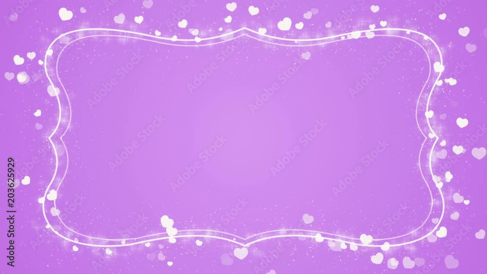 Abstract romantic background with hearts for Valentine's Day and Wedding Day