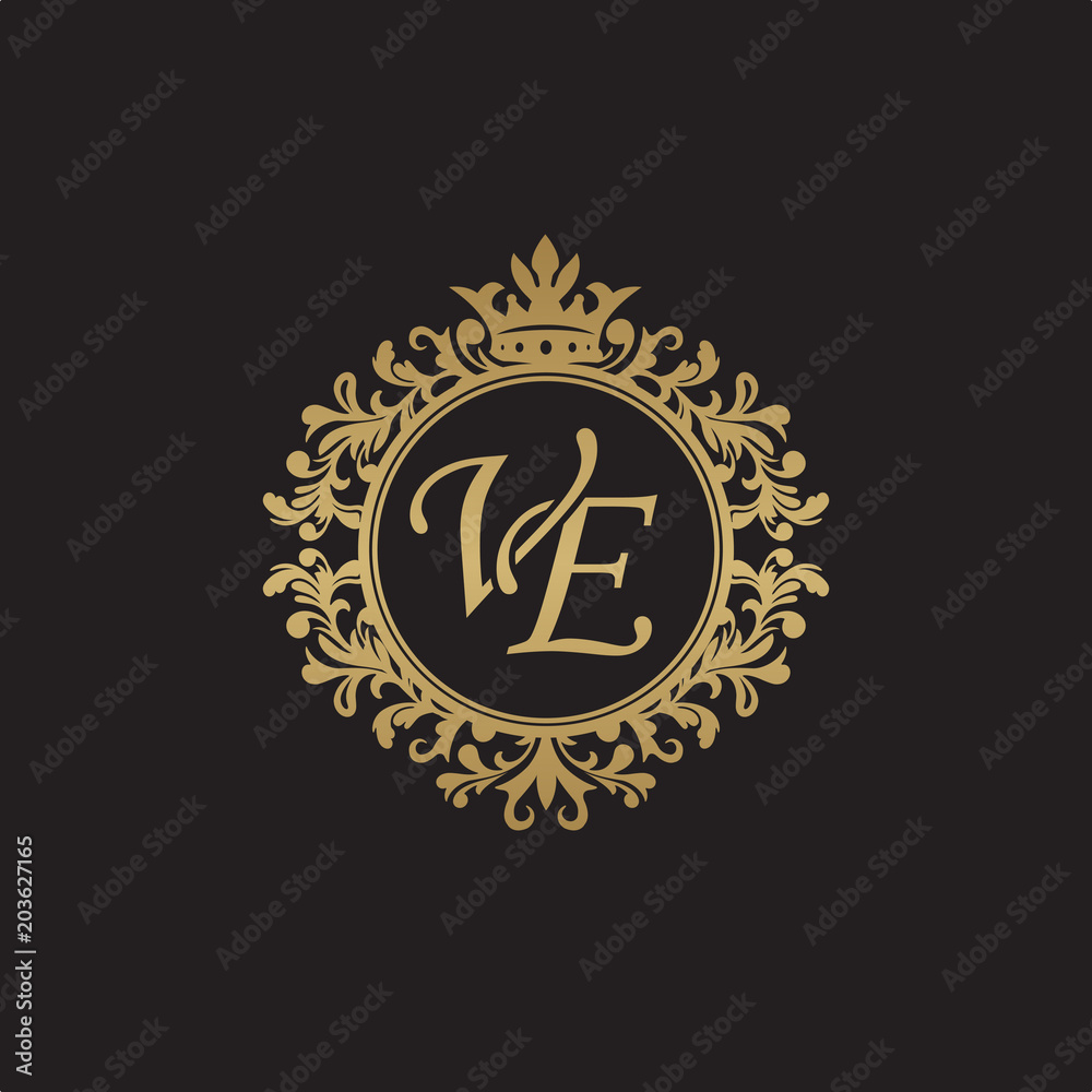 Initial Letter Logo LV Company Name Gold And Silver Color Swoosh Design.  Vector Logotype For Business And Company Identity. Royalty Free SVG,  Cliparts, Vectors, and Stock Illustration. Image 160175256.