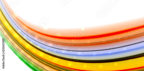 Abstract flowing motion wave, liquid colors mixing, vector abstract background