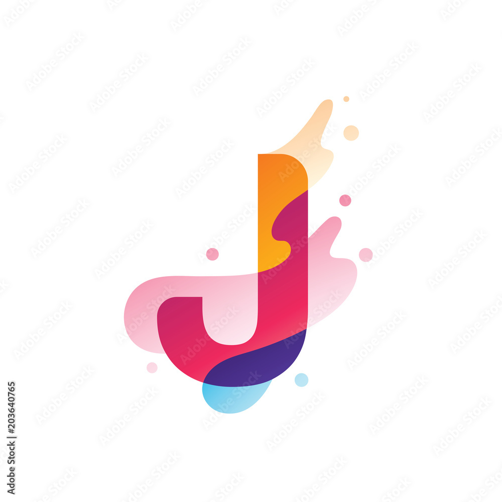 Obraz premium Letter J Logo