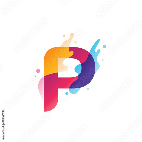 Letter P Logo