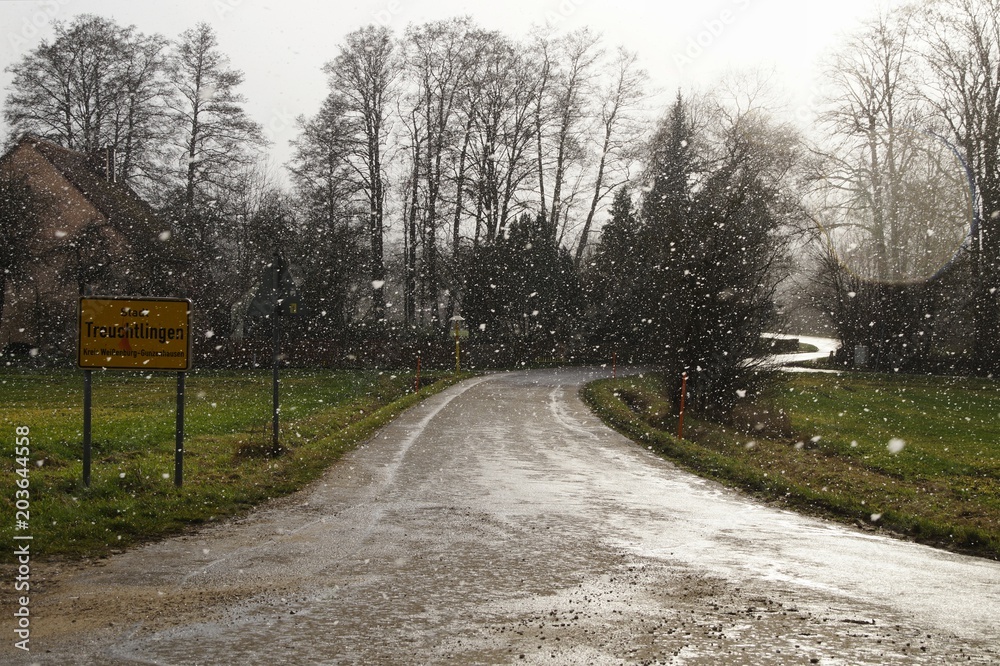 Obraz premium Treuchtlingen im Winter