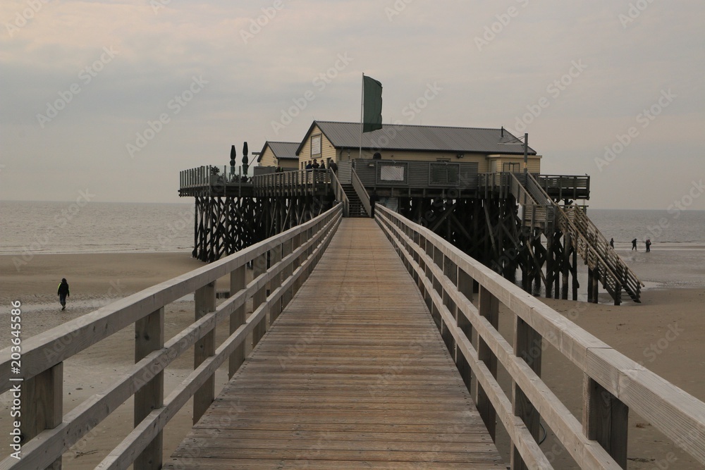 St Peter Ording, North Sea, Schleswig Holstein, Germany