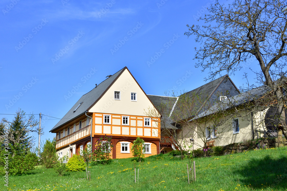 Obraz premium Oberlausitzer Bergland