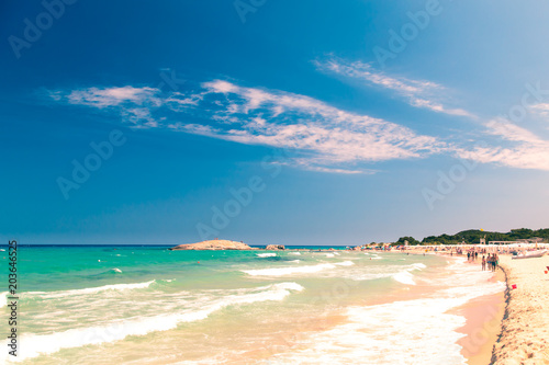 The beach of Costa Rei, Sardinia © zakaz86