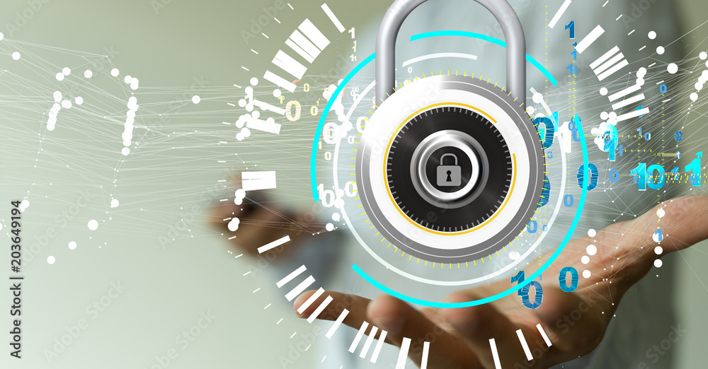 Fototapeta premium padlock