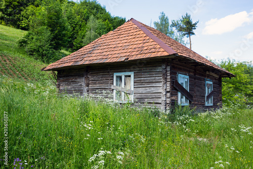 Traditional Carpathians rural house