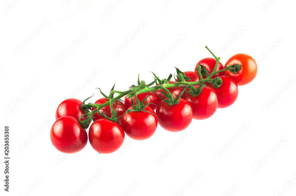 Cherry tomatoes isolated Cherry tomatoes isolated