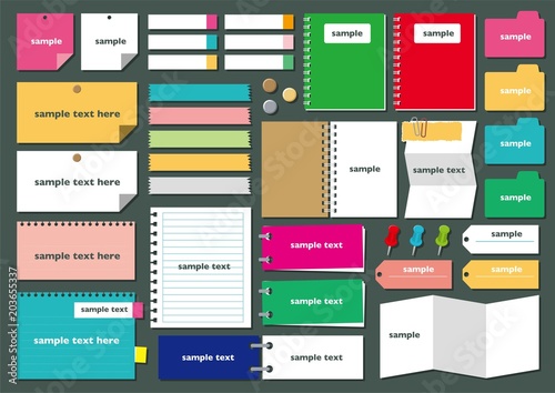 カラフルフレームのセット