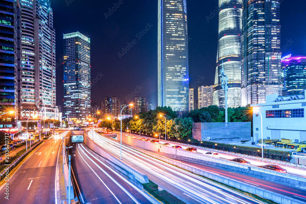 Fototapeta premium busy traffic in urban