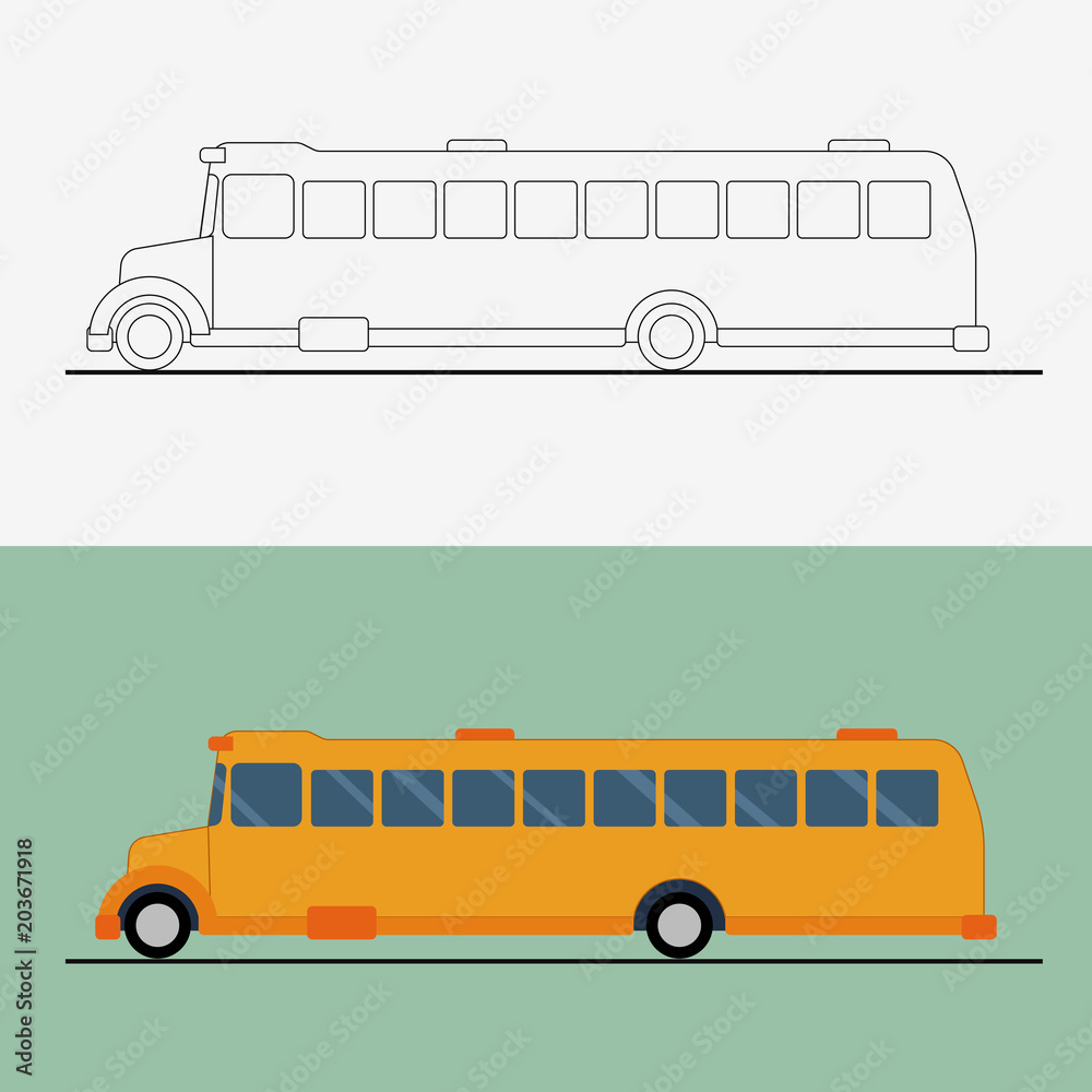 Thỏa sức sáng tạo với những bản vector về chiếc xe buýt độc đáo và phong cách mà không thể bỏ qua!