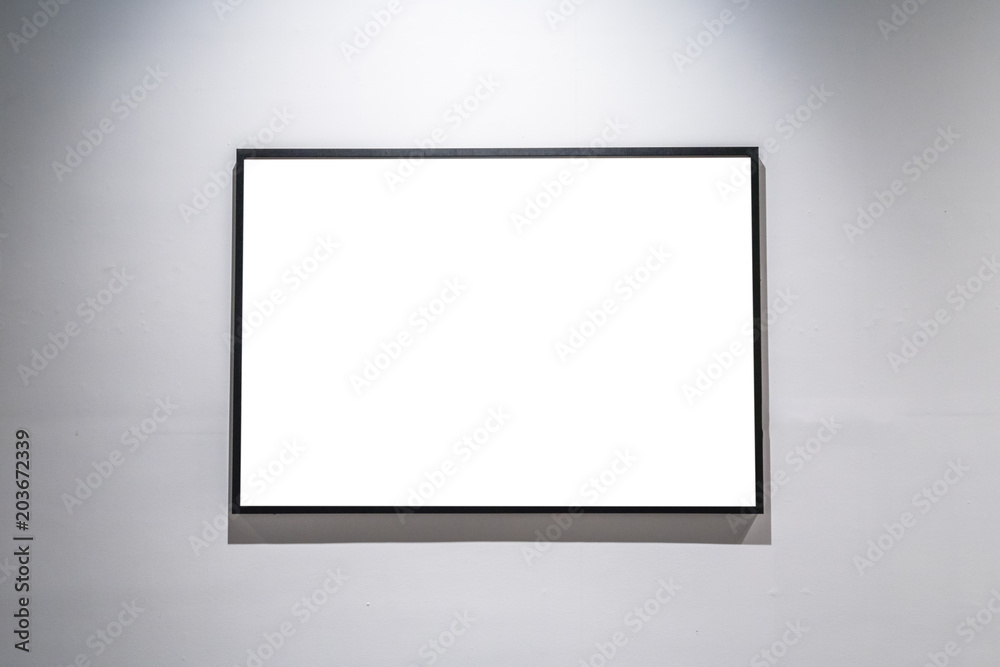 blank frame in gallery blank frame in gallery