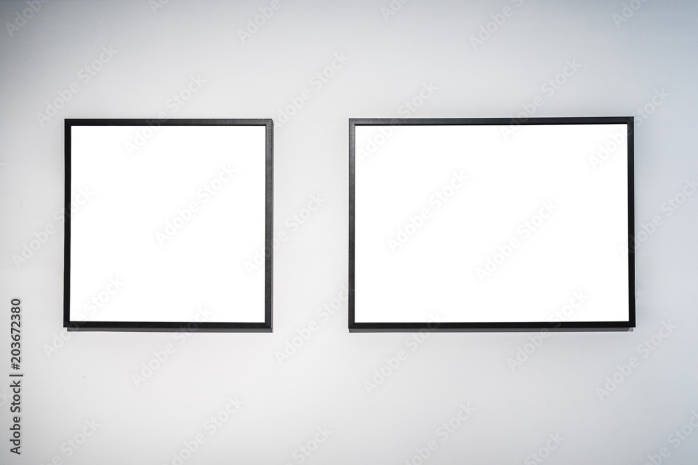 blank frame in gallery blank frame in gallery