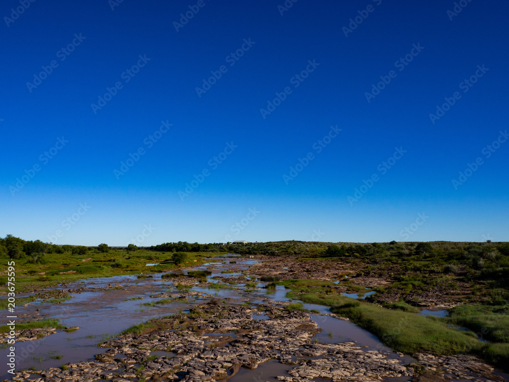 River Landscape Namibia