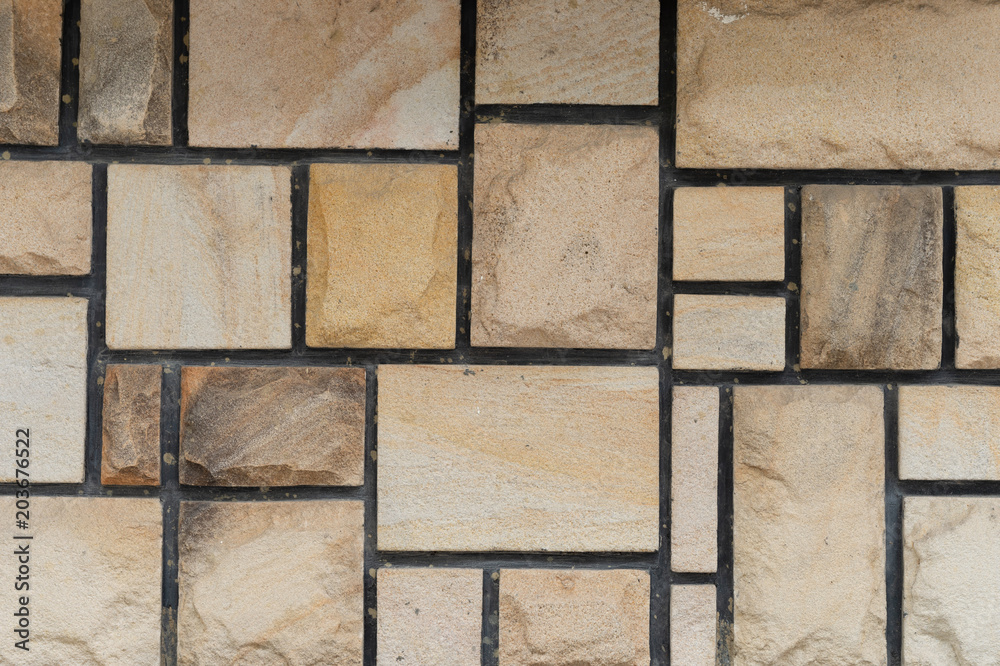 Naklejka premium ceramic brick tile wall,seamless brick wall