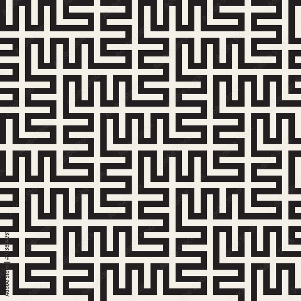 Vector seamless pattern. Modern stylish abstract texture. Repeating geometric tiles.. Vector seamless pattern. Modern stylish abstract texture. Repeating geometric tiles..