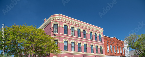 Tableau sur toile Ancient building of Fernandina Beach, Florida