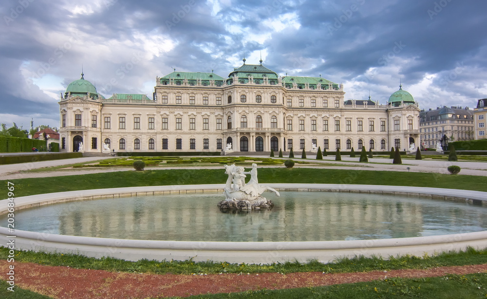 Fototapeta premium Upper Belvedere palace, Vienna, Austria