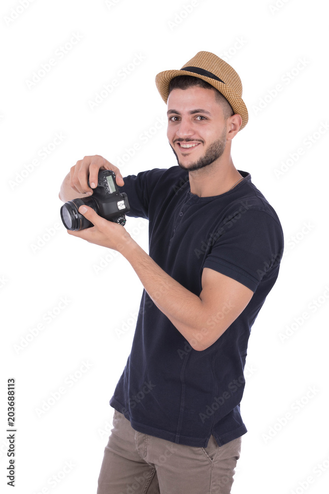 holding a camera holding a camera